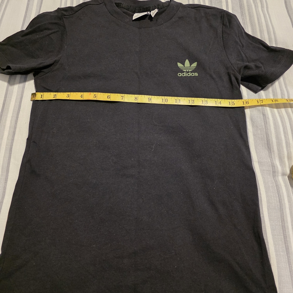 Adidas Tee with Green Logo